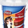 tx31497 dog snack happy hearts 500gr