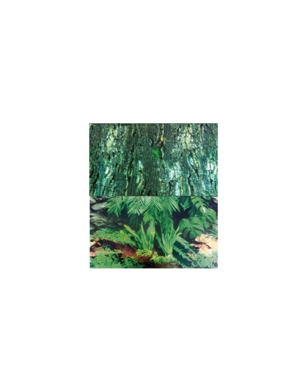 tx76321 parete per terrario corteccia/foresta 60x150cm