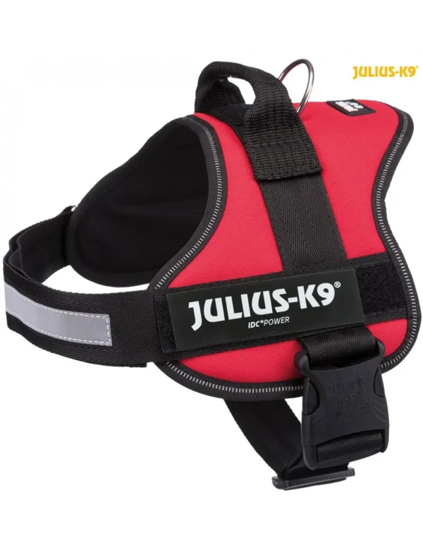 tx150303 pettorina julius k9 power mis.0/m-l rosso