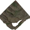 tx76194 ret roccia angolare con cavita' e piattaforma 16x12x15cm