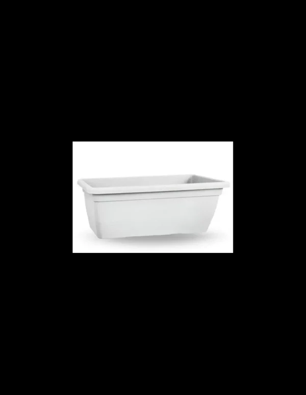 veca fioriera rettangolare anthea 50cm bianco
