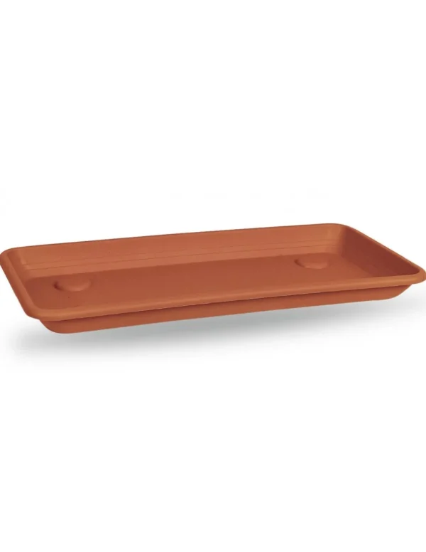 veca sottofioriera rettangolare anthea 60cm terracotta