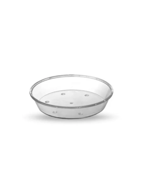 veca sottovaso iris 16cm indoor trasparente