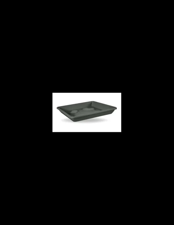 veca sottovaso quadrato 30cm antracite