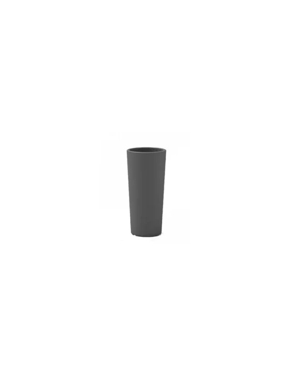 veca vaso cache-pot clou rotondo 65cm antracite