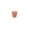 veca vaso doppio bordo liscio 45cm terra di siena va310-d00450