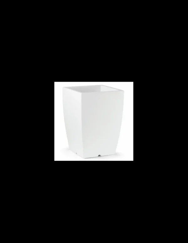 veca vaso genesis quadrato 50h bianco