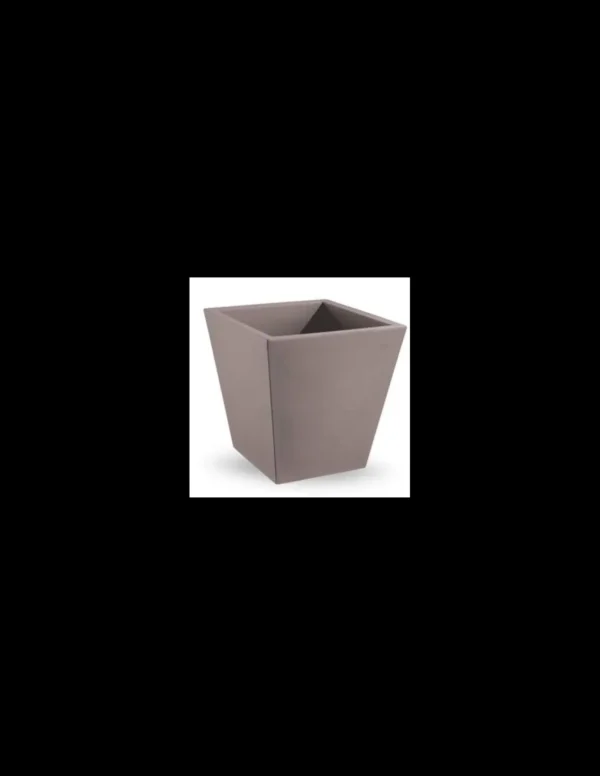 VECA VASO SINGLE 35X35CM TAUPE