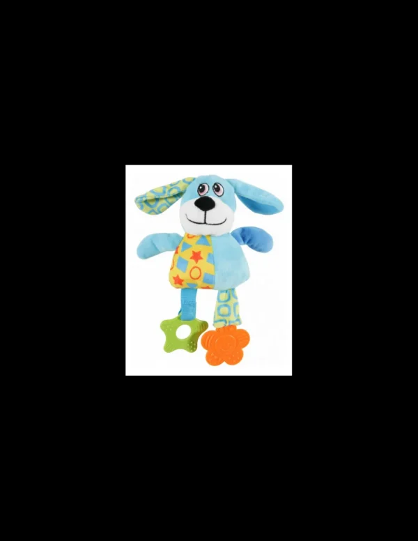 zolux gioco cane peluche puppy blu r.480079ble