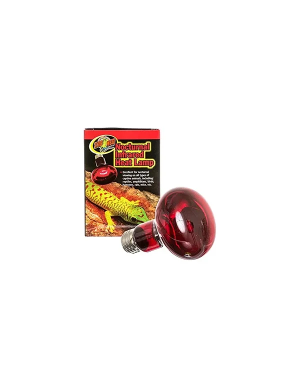zoomed nocturnal infrared heat lamp 50w
