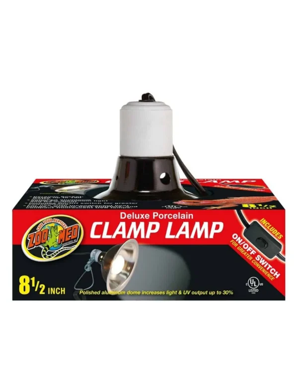 zoomed portalampada clamp lamp 22cm